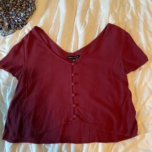 Kendall & kylie crop top size medium